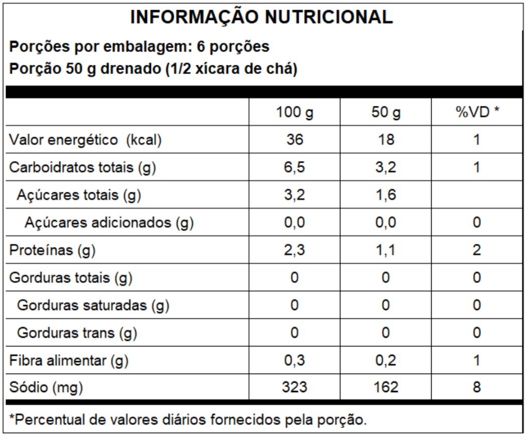 Palmito Pupunha em Conserva Vateli 300g